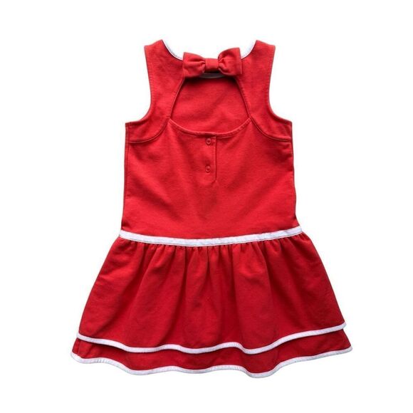 Janie And Jack Dropwaist Poppy Dress Size 4T - Picture 5 of 8